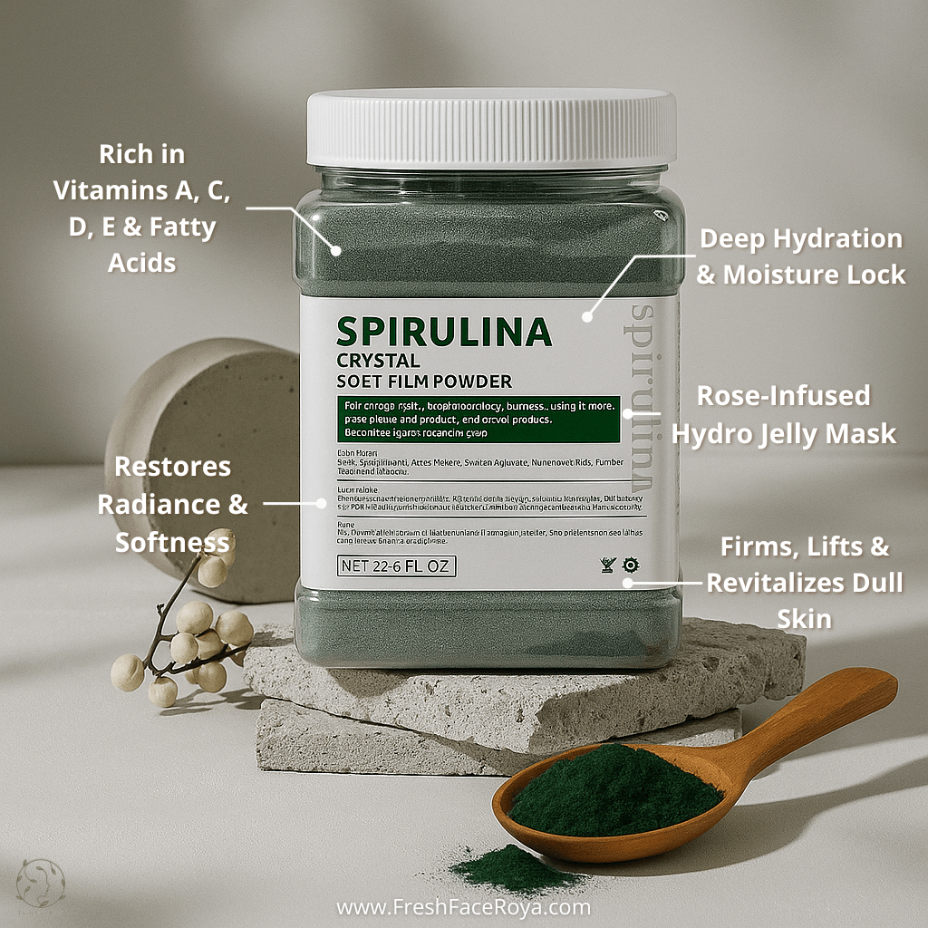 Spirulina Crystal Soft Film Powder - Facial Jelly Mask