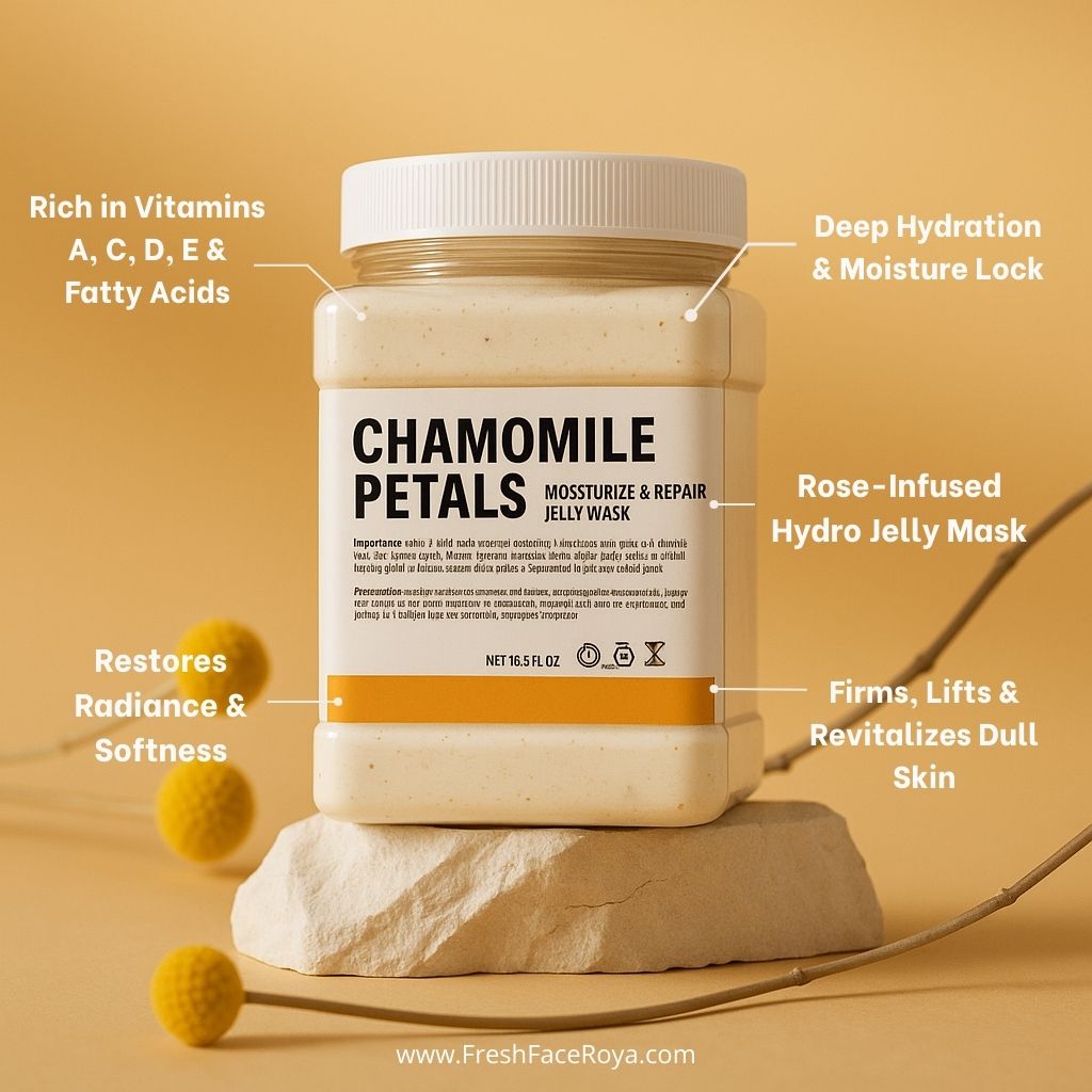 Chamomile Petals Crystal Soft Film Powder - Facial Jelly Mask