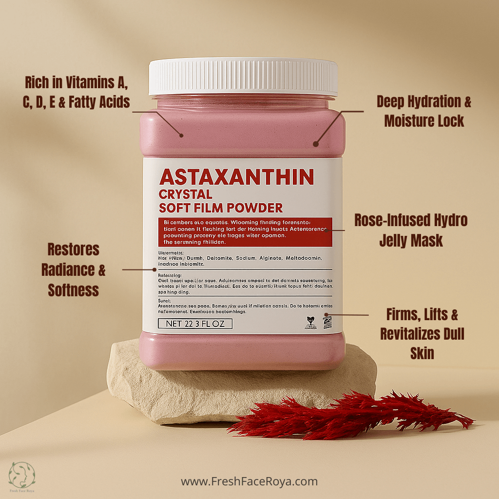Astaxanthin crystal Soft Film Powder - Facial Jelly Mask