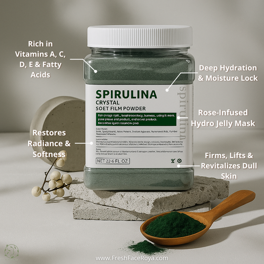 Spirulina Crystal Soft Film Powder  - Facial Jelly Mask