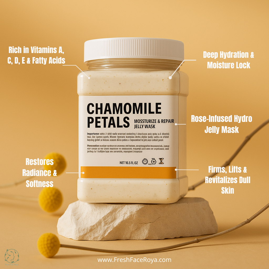 Chamomile Petals Crystal Soft Film Powder - Facial Jelly Mask