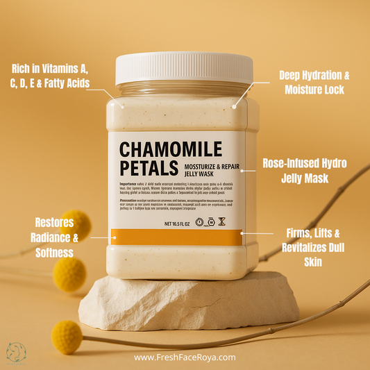 Chamomile Petals Crystal Soft Film Powder - Facial Jelly Mask