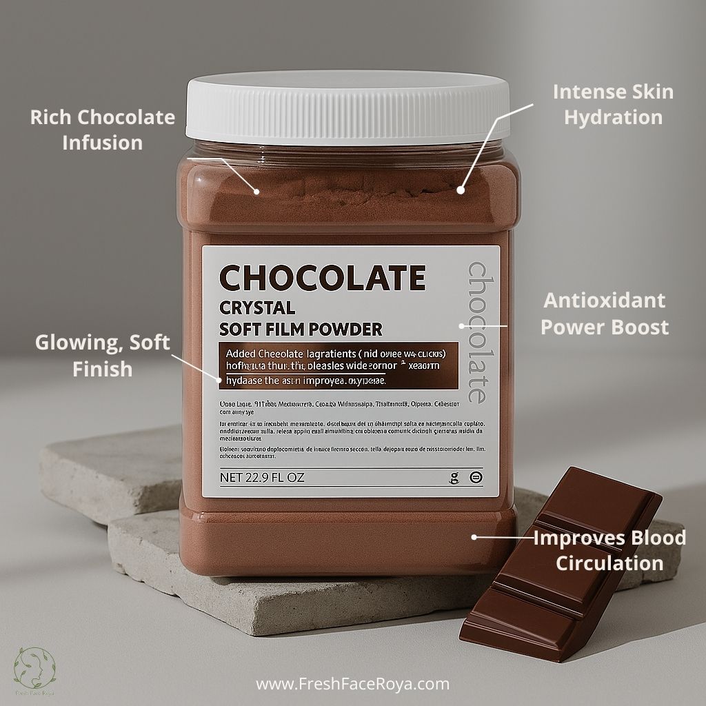 Chocolate Crystal Soft Film Powder - Facial Jelly Mask