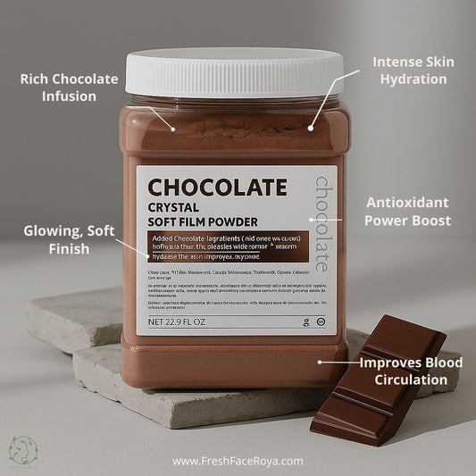 Chocolate Crystal Soft Film Powder - Facial Jelly Mask