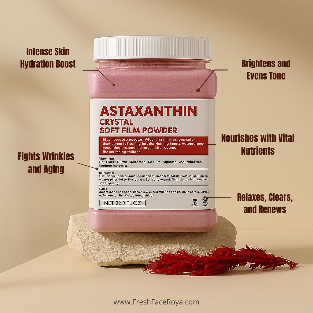 Astaxanthin crystal Soft Film Powder - Facial Jelly Mask