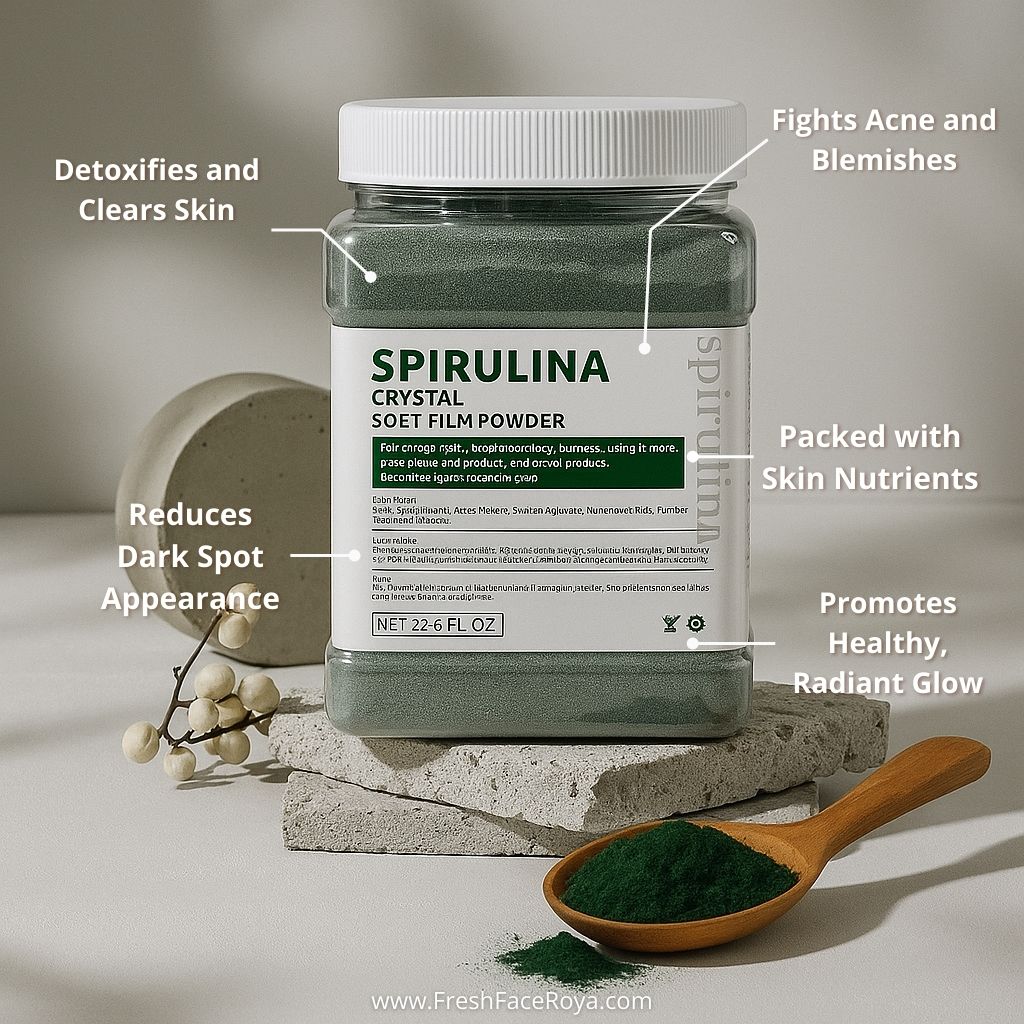 Spirulina Crystal Soft Film Powder  - Facial Jelly Mask